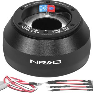 Lexus IS300 NRG Steering Wheel Short Hub – 6x70mm bolt pattern, Retain Horn – Turn Signals, SRK-124H – 98-05 Lexus GS300 / 98-05 SC430 / 98-02 Toyota Supra MK4