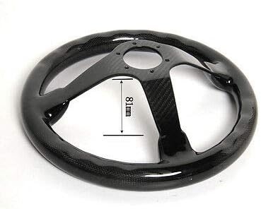 Carbon Fiber Steering Wheel 14'' inch 350mm Diameter 6 Bolts - Racing Quick Release - Image 4