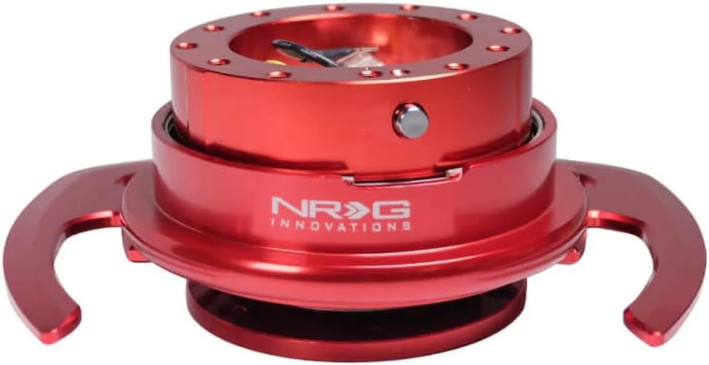 NRG GEN 4.0 Quick Release Kit Adapter, Black Body/Black Ring With Handles- 6x70 and 6x74mm Bolt Patterns NRG-SRK-700BK - Image 6