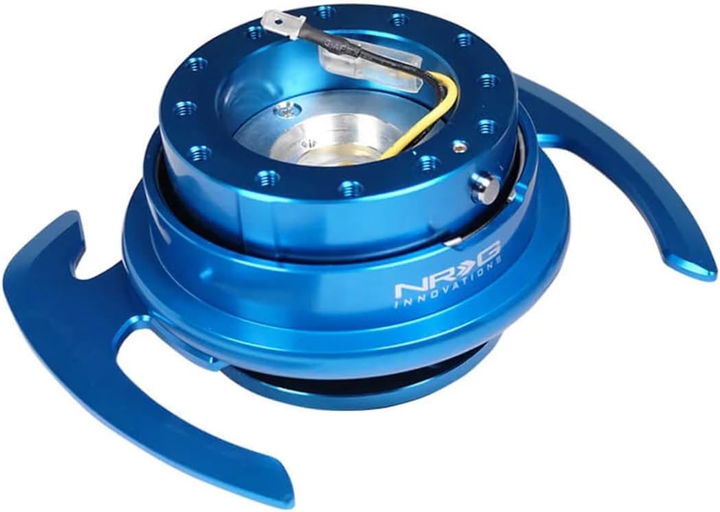 NRG GEN 4.0 Quick Release Kit Adapter, Black Body/Black Ring With Handles- 6x70 and 6x74mm Bolt Patterns NRG-SRK-700BK - Image 9