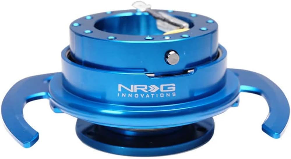 NRG GEN 4.0 Quick Release Kit Adapter, Black Body/Black Ring With Handles- 6x70 and 6x74mm Bolt Patterns NRG-SRK-700BK - Image 10