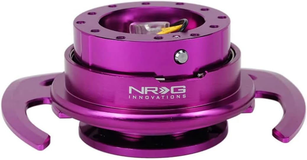 NRG GEN 4.0 Quick Release Kit Adapter, Black Body/Black Ring With Handles- 6x70 and 6x74mm Bolt Patterns NRG-SRK-700BK - Image 14