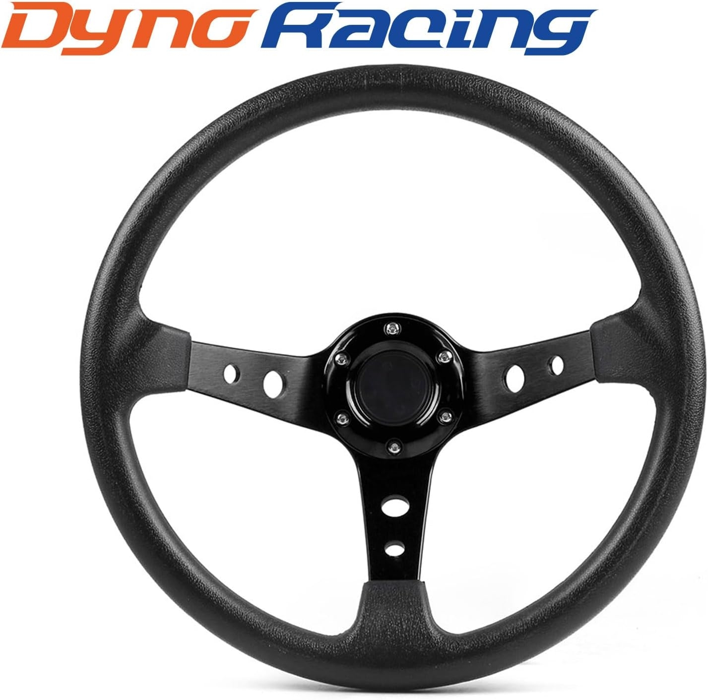 350mm Leather Steering Wheel black With Adapter Plate - Car Racing 14inch 70mm PCD For Logitech G29 G920 G923 For Racing Game - Image 2