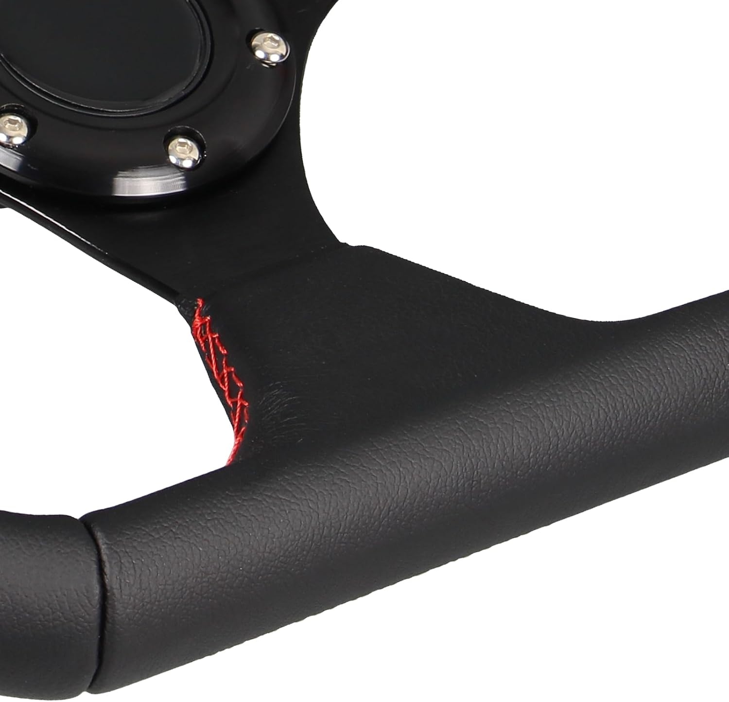 3 Color Microfiber Steering Wheel Leather 13.8”/350mm Drifting Deep Dish Steering Wheel For Car and Simulation PC Game - Image 12