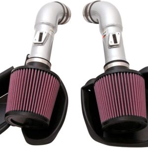 2008-2020 Nissan 370Z K&N Cold Air Intake System: High-Flow Air Filter, Increase Performance – Acceleration: Compatible with 2008-2020 Infiniti/G37- 69-7078TS