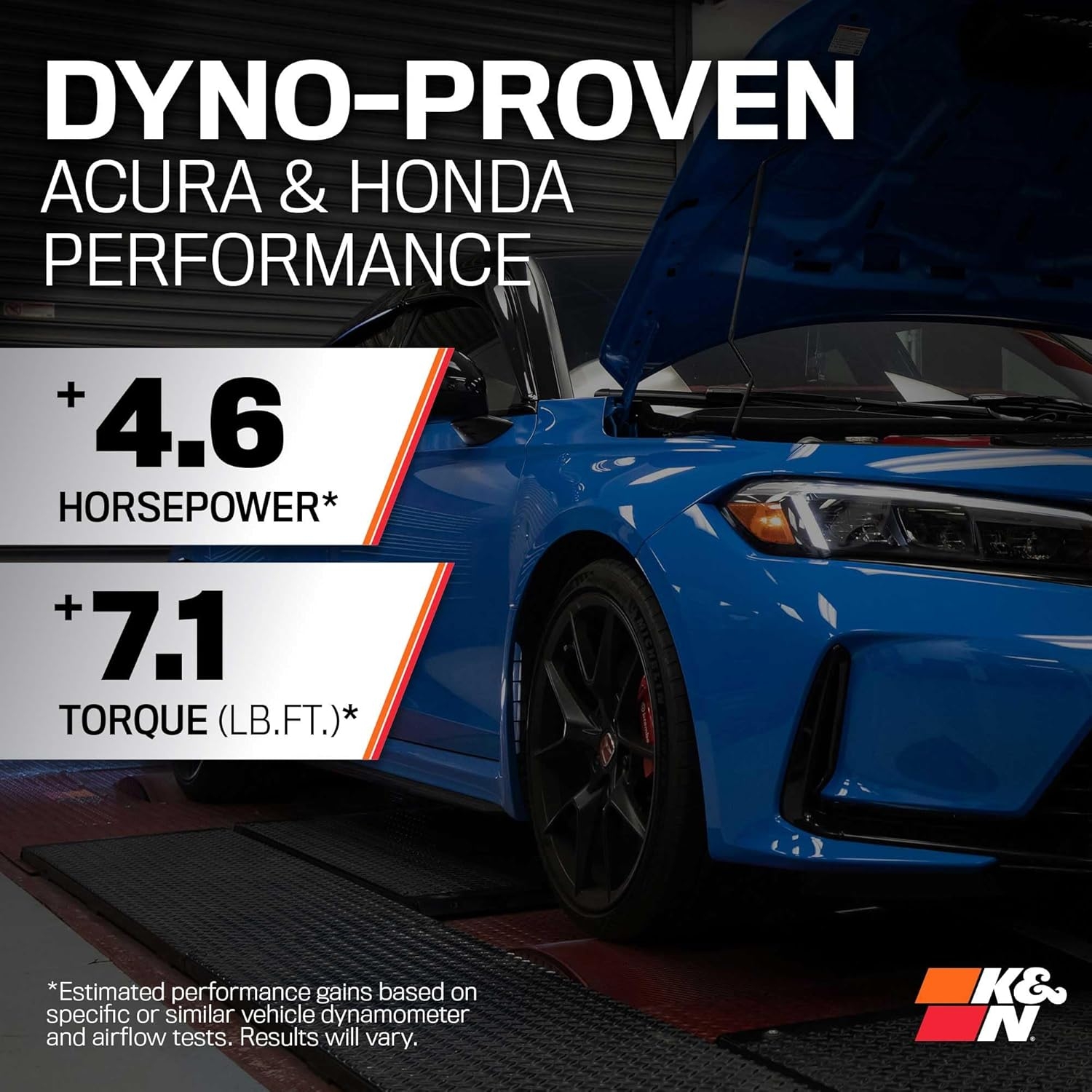 2023-2025 Honda Civic K&N Cold Air Intake System: High-Flow Air Filter, Increase Performance - 2023-2025 Acura/Honda: Integra, Accord- 69-1509TC - Image 3