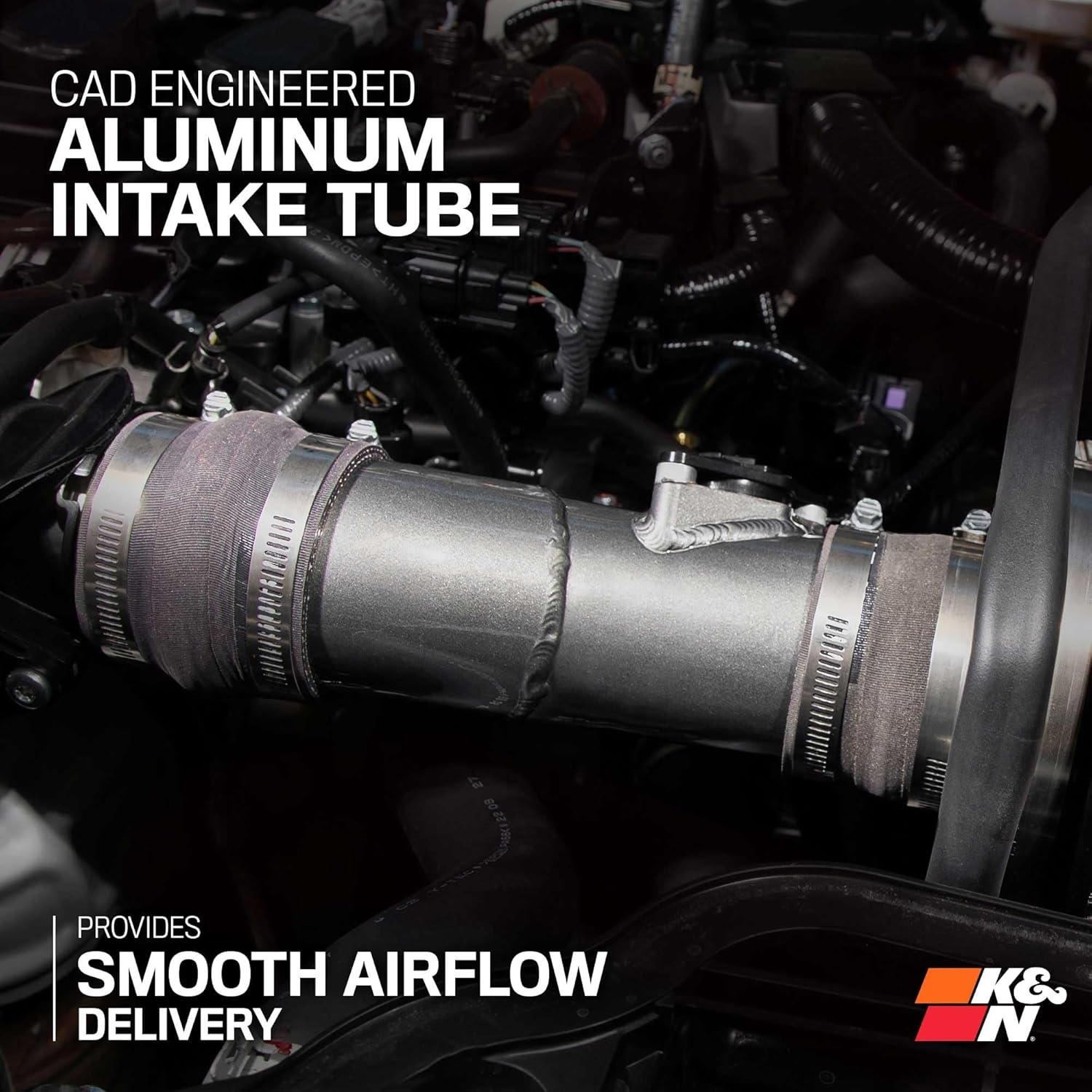 2023-2025 Honda Civic K&N Cold Air Intake System: High-Flow Air Filter, Increase Performance - 2023-2025 Acura/Honda: Integra, Accord- 69-1509TC - Image 5