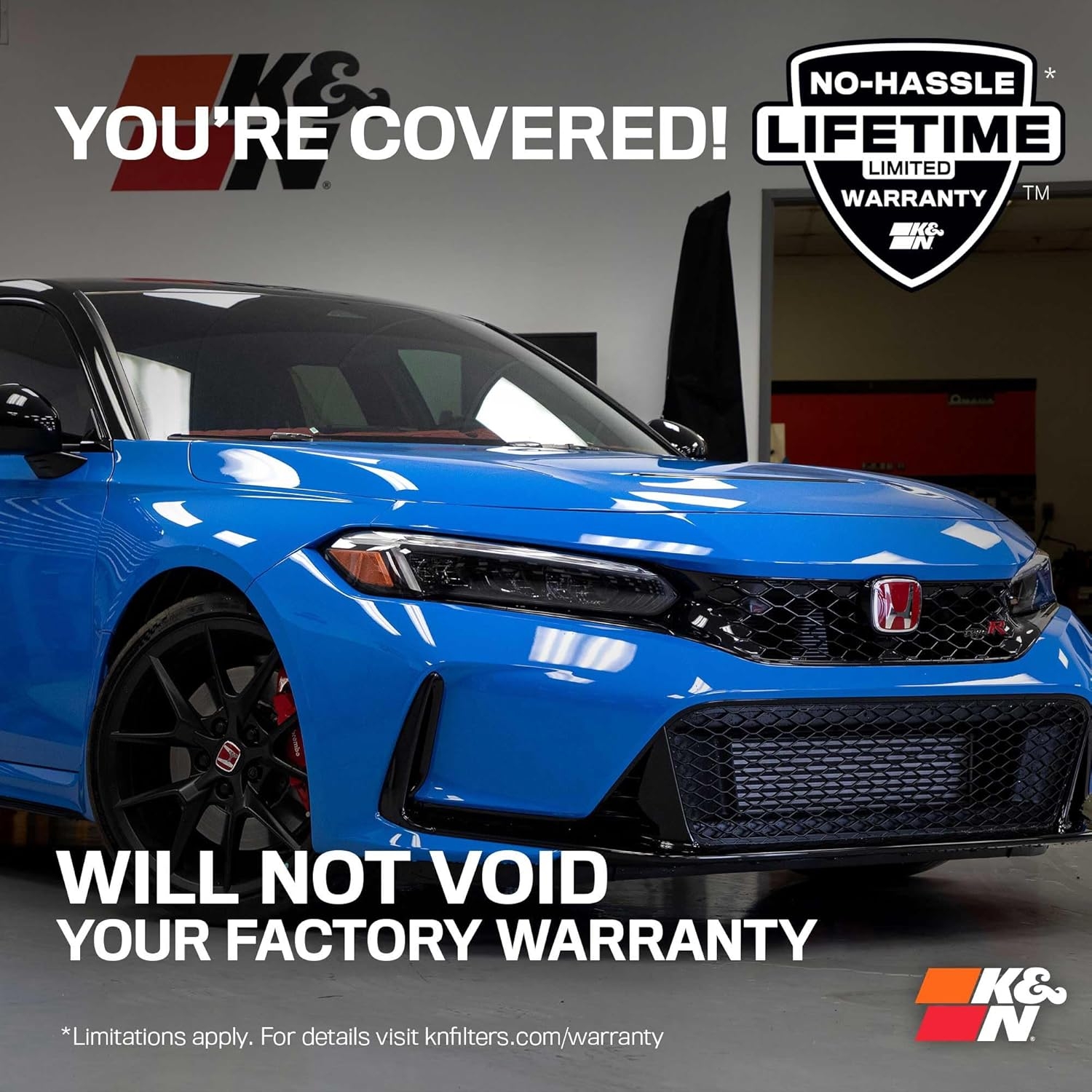 2023-2025 Honda Civic K&N Cold Air Intake System: High-Flow Air Filter, Increase Performance - 2023-2025 Acura/Honda: Integra, Accord- 69-1509TC - Image 9