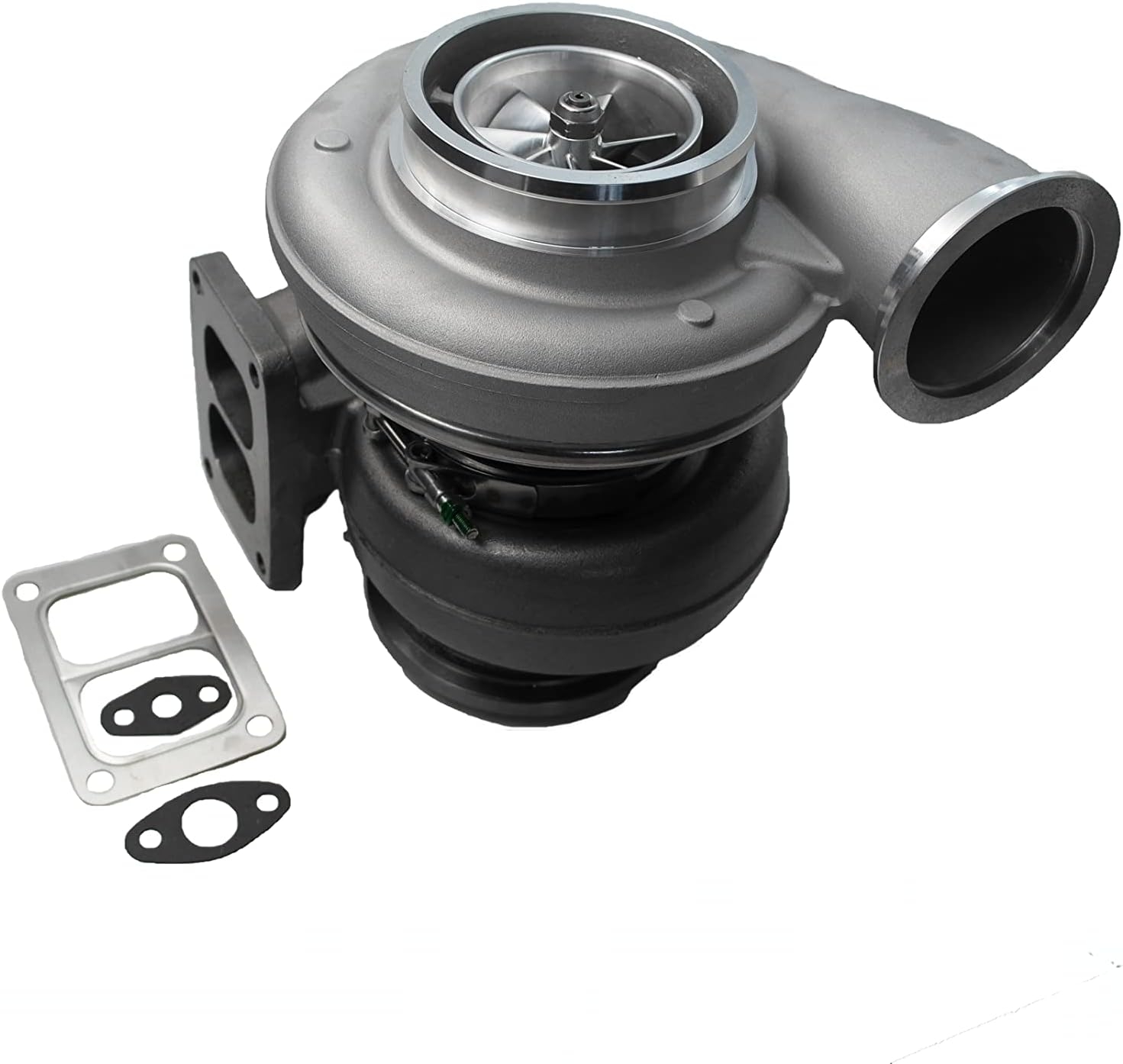 S400 80mm Turbo Charger Billet Compressor Wheel T6 Twin Scroll 1.32 A/R Turbine Housing VIV - Image 2