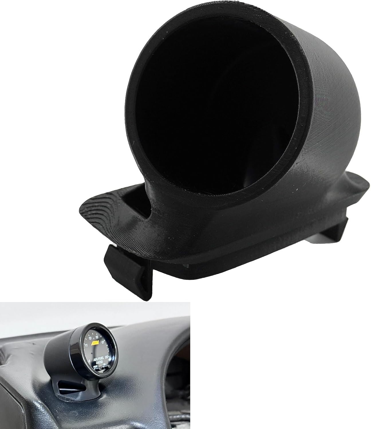 Bull Boost Performance Single Gauge Pod Mount for 1994-2001 Acura Integra DC2 52mm Functional Window Vent