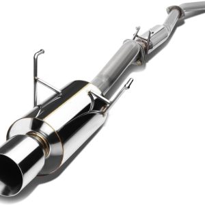 DNA MOTORING CBE-HC01EX-NRT Cat Back Exhaust System [Compatible with 01-05 Honda Civic EX 2/4DR 1.7L]