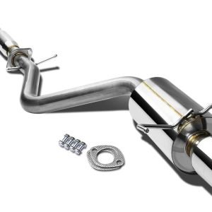 DNA MOTORING CBE-IS300-NRT Stainless Steel Cat Back Exhaust System [Compatible with 01-05 IS300 Altezza XE10]