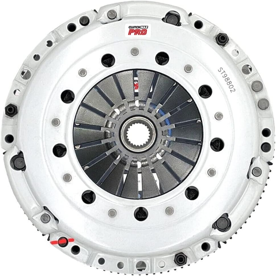 ClutchMaxPRO 700HP Heavy Duty Twin-Plate Clutch Kit with Flywheel System Compatible with Ford 2015-2023 Mustang Ecoboost 2.3L Turbo with MT-82 6-speed (CP07230MP-CK) - Image 4