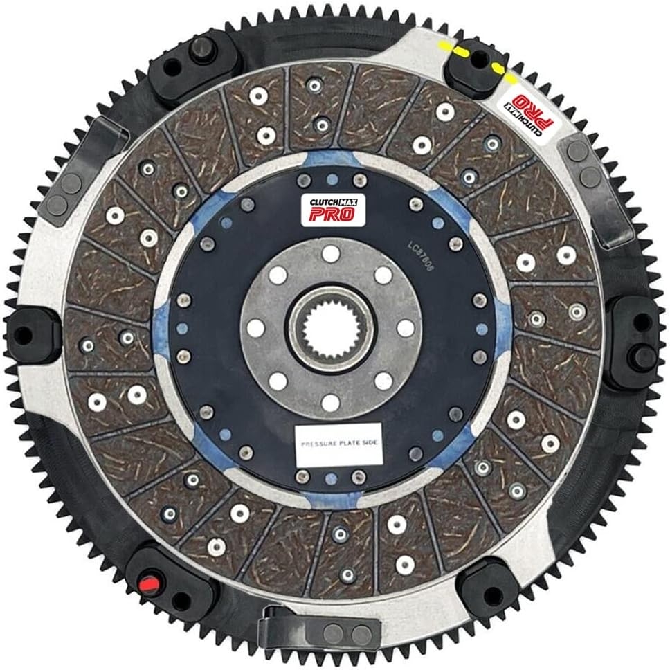 ClutchMaxPRO 700HP Heavy Duty Twin-Plate Clutch Kit with Flywheel System Compatible with Ford 2015-2023 Mustang Ecoboost 2.3L Turbo with MT-82 6-speed (CP07230MP-CK) - Image 5