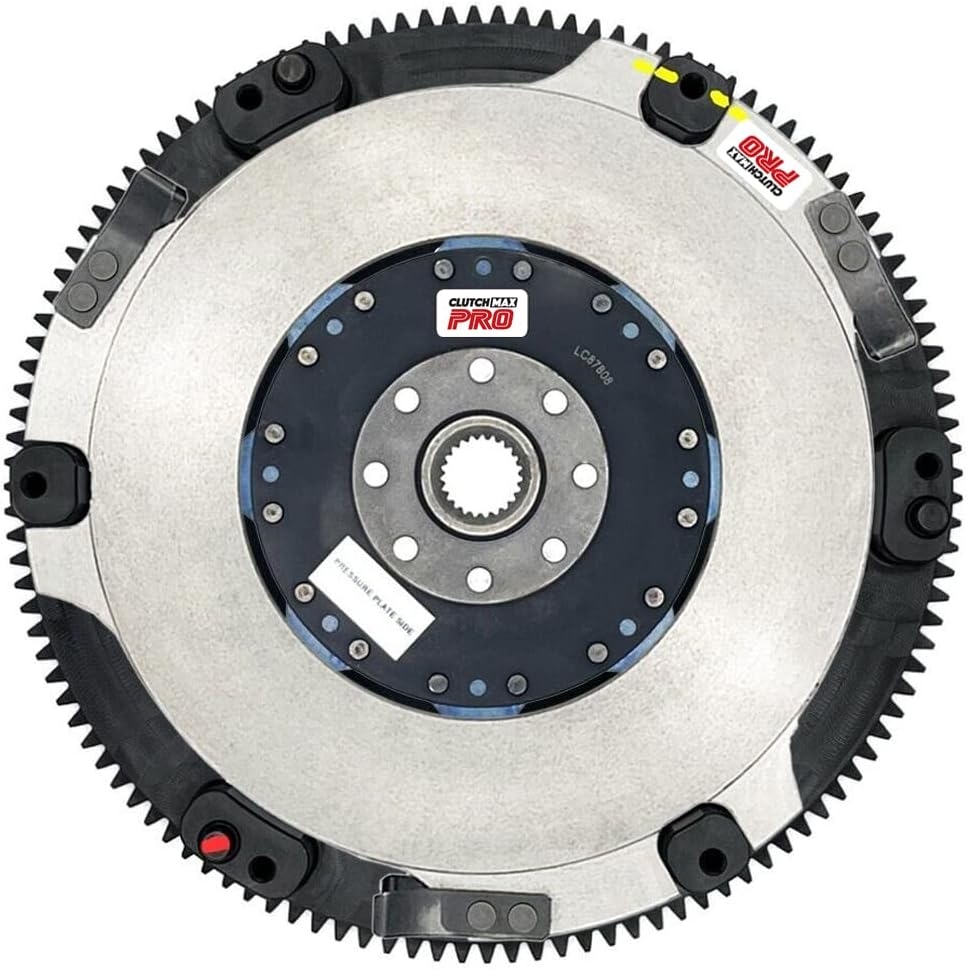 ClutchMaxPRO 700HP Heavy Duty Twin-Plate Clutch Kit with Flywheel System Compatible with Ford 2015-2023 Mustang Ecoboost 2.3L Turbo with MT-82 6-speed (CP07230MP-CK) - Image 6