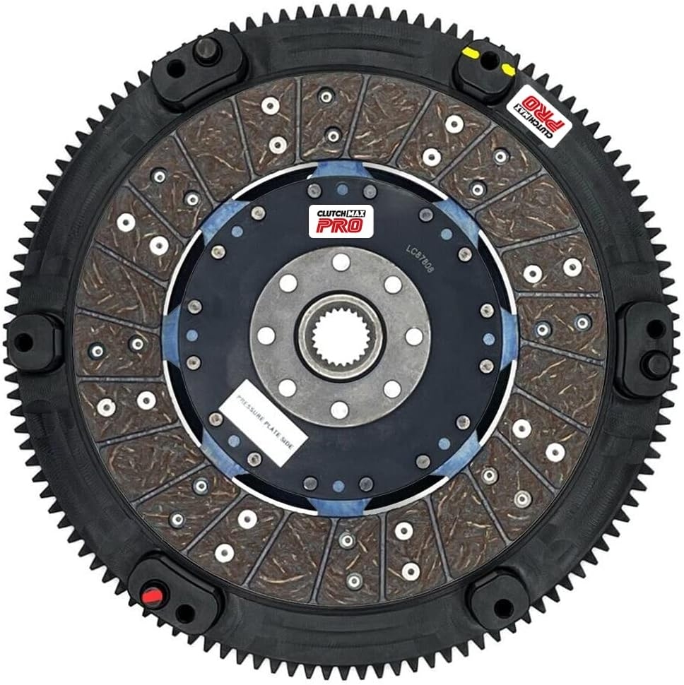 ClutchMaxPRO 700HP Heavy Duty Twin-Plate Clutch Kit with Flywheel System Compatible with Ford 2015-2023 Mustang Ecoboost 2.3L Turbo with MT-82 6-speed (CP07230MP-CK) - Image 7