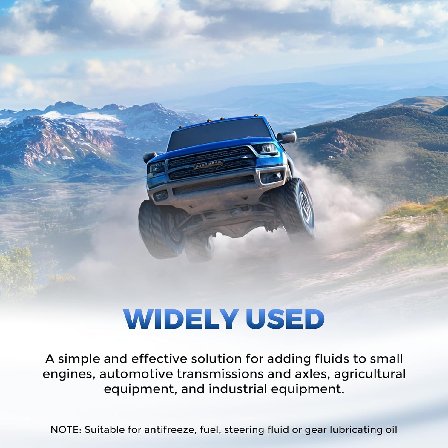 Fluid Pump for Standard Quart Bottles - 10cc Per Pump Stroke, Transmission Fluid Pump with 3rd Hand Adapter,differential fluid pump Transmission Fluid 2025 upgraded model with strong suction power - Image 6