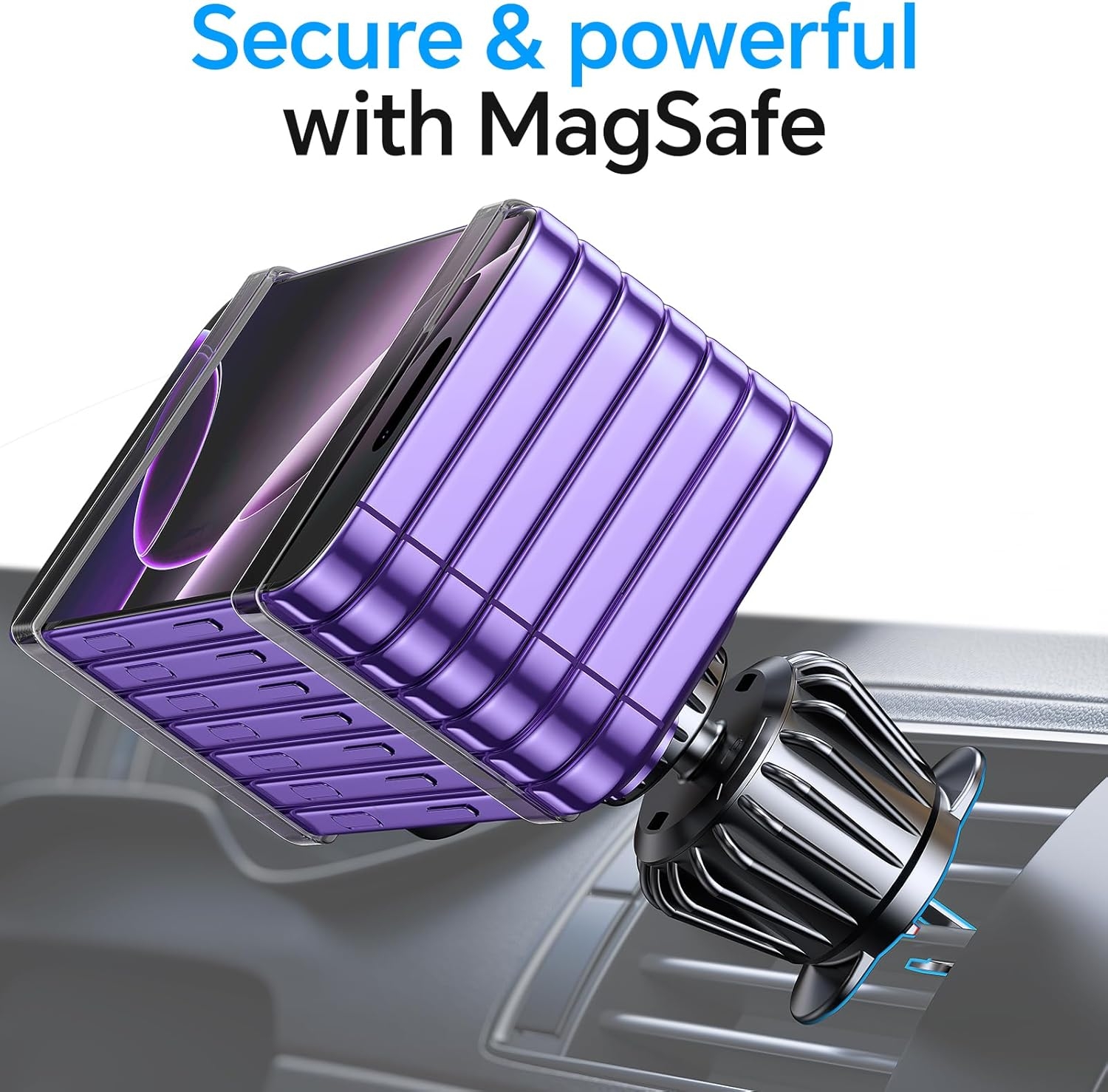 Kaistyle for Magsafe Car Mount20 Strong MagnetsMagnetic Phone Holder for Car Phone Holder Mount Dash Mounted Holders Cell Phone Holders for Your Car Accessories for Women Men for iPhone 17 16 15 14 - Image 9