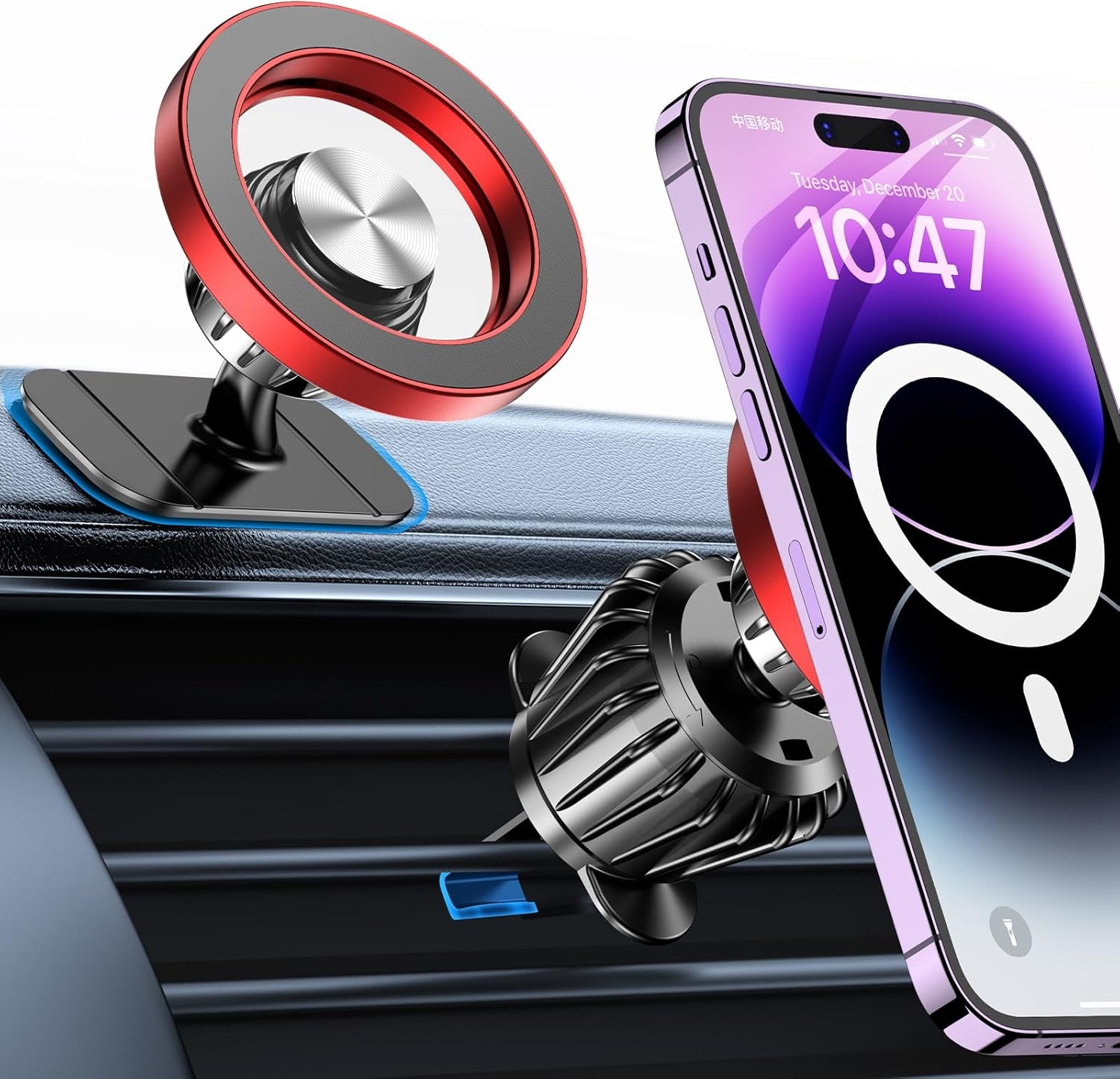 Kaistyle for Magsafe Car Mount20 Strong MagnetsMagnetic Phone Holder for Car Phone Holder Mount Dash Mounted Holders Cell Phone Holders for Your Car Accessories for Women Men for iPhone 17 16 15 14 - Image 11