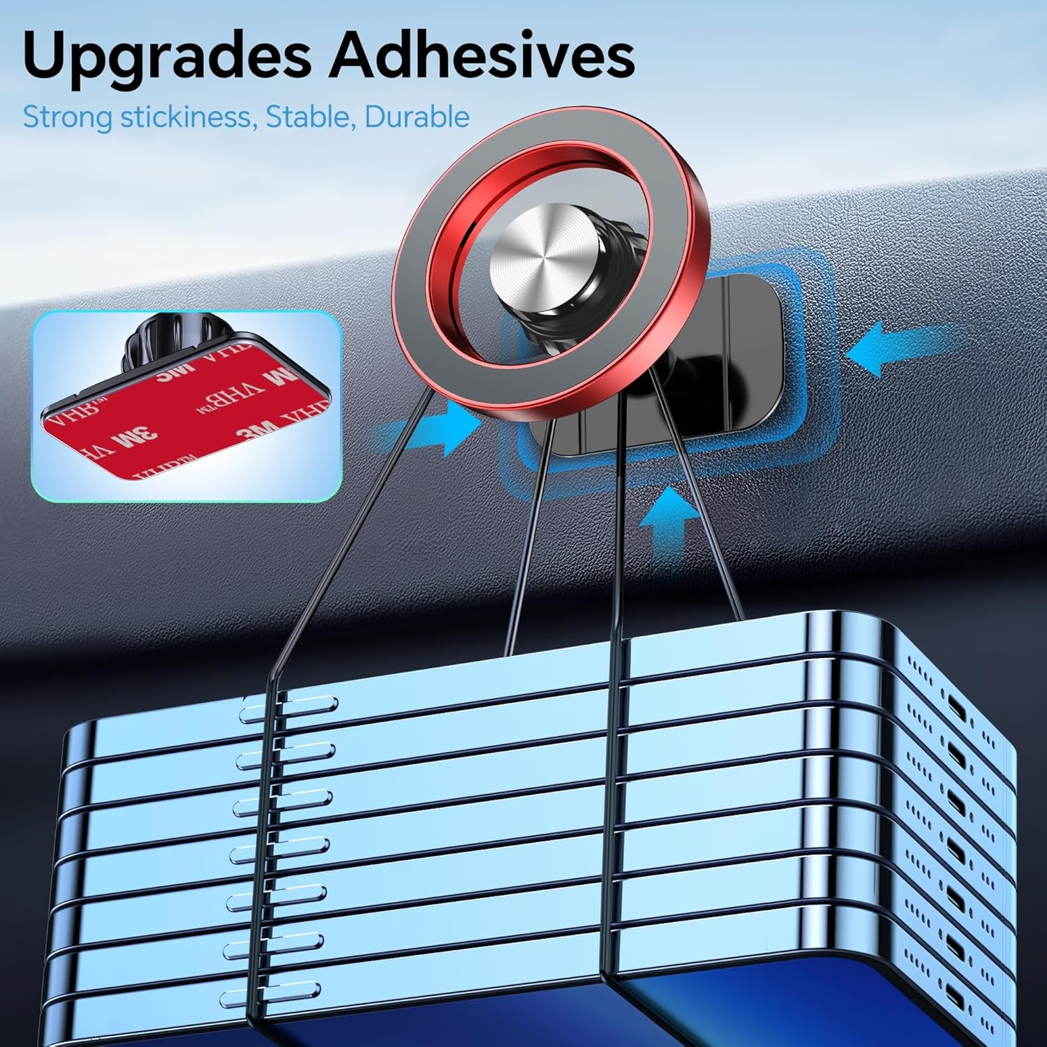 Kaistyle for Magsafe Car Mount20 Strong MagnetsMagnetic Phone Holder for Car Phone Holder Mount Dash Mounted Holders Cell Phone Holders for Your Car Accessories for Women Men for iPhone 17 16 15 14 - Image 14