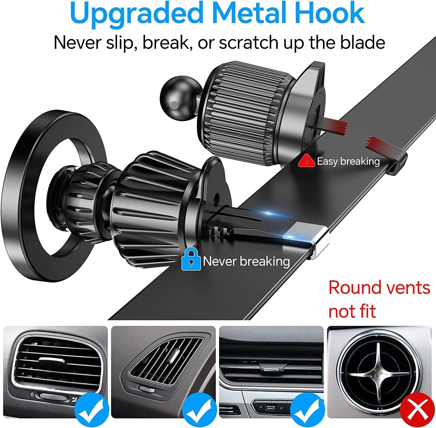 Kaistyle for Magsafe Car Mount20 Strong MagnetsMagnetic Phone Holder for Car Phone Holder Mount Dash Mounted Holders Cell Phone Holders for Your Car Accessories for Women Men for iPhone 17 16 15 14 - Image 41