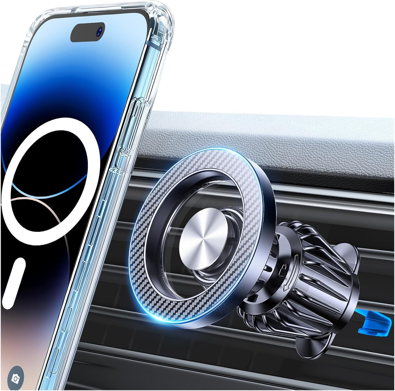 Kaistyle for Magsafe Car Mount20 Strong MagnetsMagnetic Phone Holder for Car Phone Holder Mount Dash Mounted Holders Cell Phone Holders for Your Car Accessories for Women Men for iPhone 17 16 15 14 - Image 43