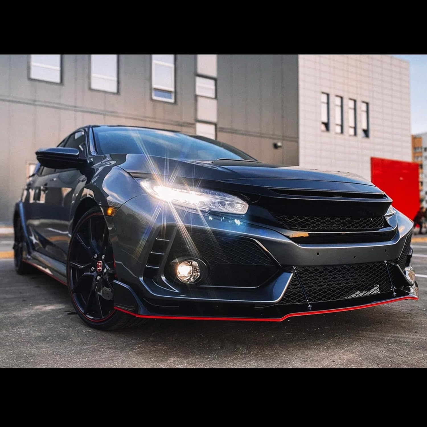 2PCS 8"-11" Adjustable Front Bumper Lip Splitter Support Rods Universal Bumper Lip Support Rods Compatible with Most Car Vehicles (Red) - Image 7