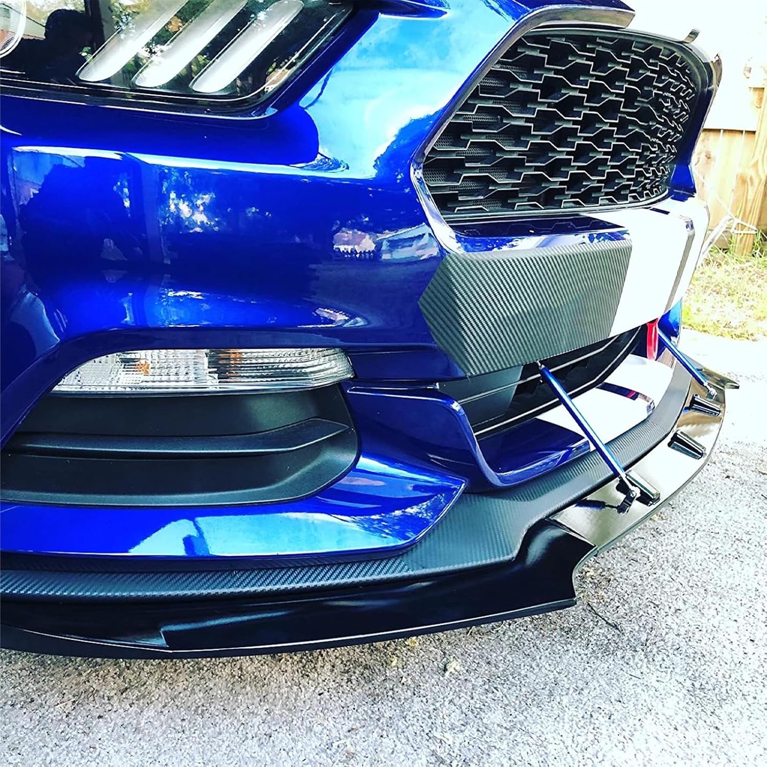 2PCS 8"-11" Adjustable Front Bumper Lip Splitter Support Rods Universal Bumper Lip Support Rods Compatible with Most Car Vehicles (Red) - Image 24