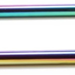 2pcs Car Adjustable Colorful 7.87″-13″ Front Lip Strut Rod Bumper Splitter Universal Tie Support Bars