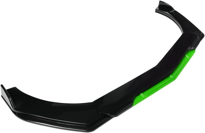 Front Splitter Lip, Front Bumper Lip, Universal Lip Protector Adjustable Body Kits Red Lip Splitter - Sharp Black,with Adjustable 8"-11" Support Rod(Red) - Image 74