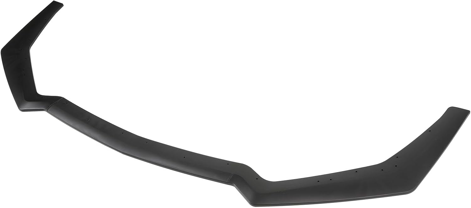 3PCS Matte Black Front Bumper Lip Chin Spoiler Splitter Diffuser Protector Body Kit with Adjustable 10"-13" Red Support Rod Compatible with 2018-2022 Ford Mustang Ecoboost GT V8 - Image 20