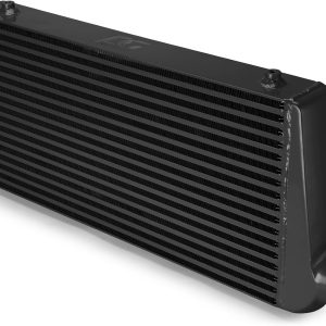 Universal Turbo Intercooler 31x12x3 in. BLACK Front Mount Intercooler FMIC Fits Camaro Mustang Supra 350Z S13