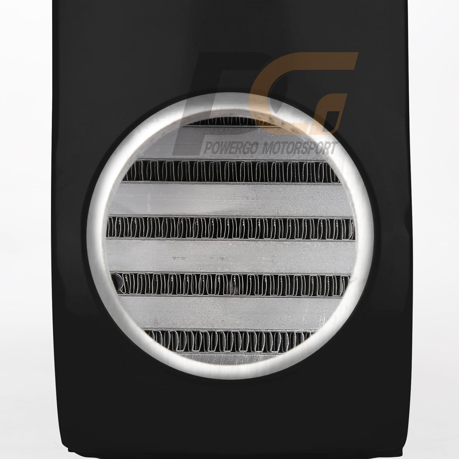 Universal Turbo Intercooler 31x12x3 in. BLACK Front Mount Intercooler FMIC Fits Camaro Mustang Supra 350Z S13 - Image 4