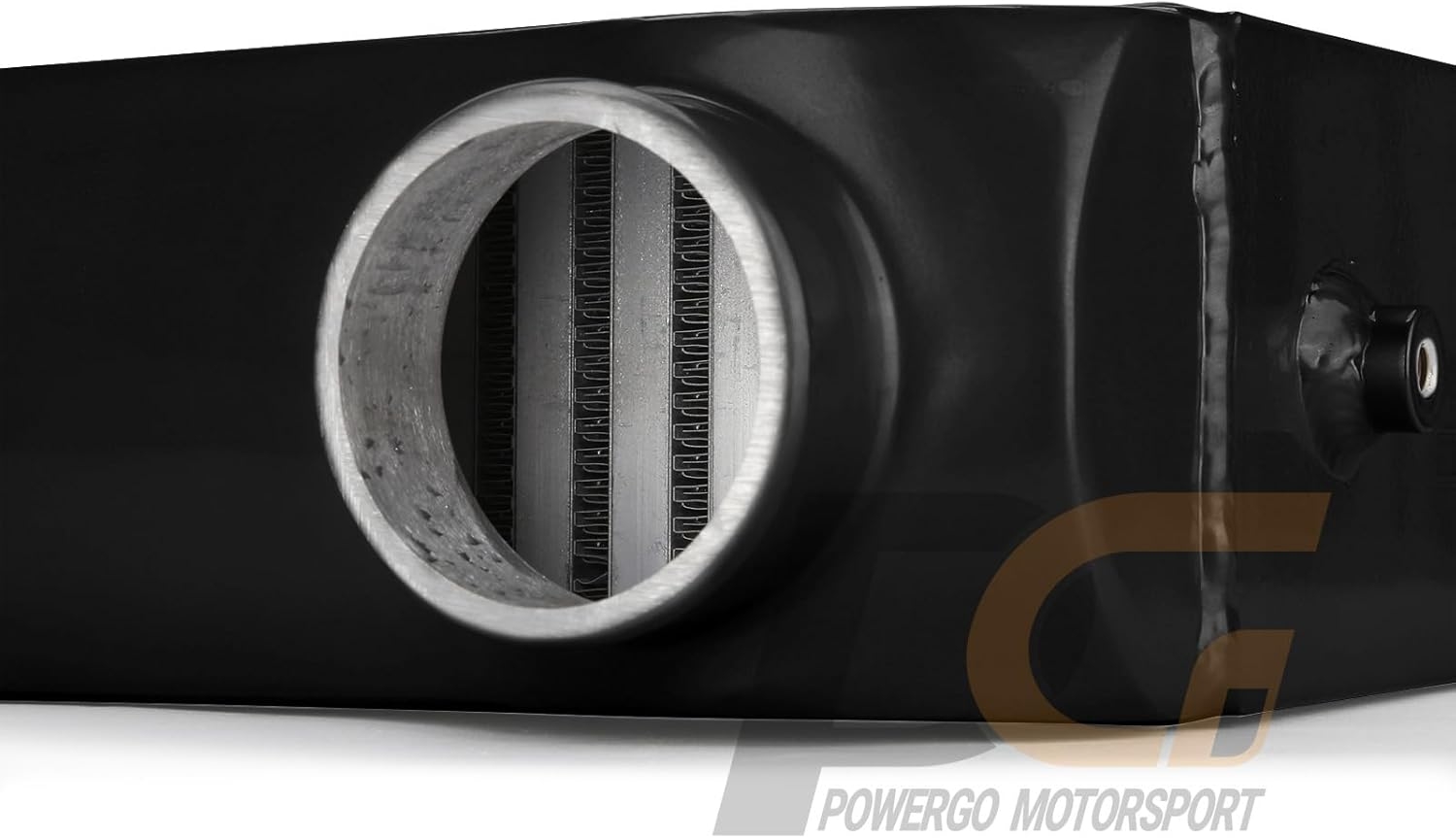 Universal Turbo Intercooler 31x12x3 in. BLACK Front Mount Intercooler FMIC Fits Camaro Mustang Supra 350Z S13 - Image 5