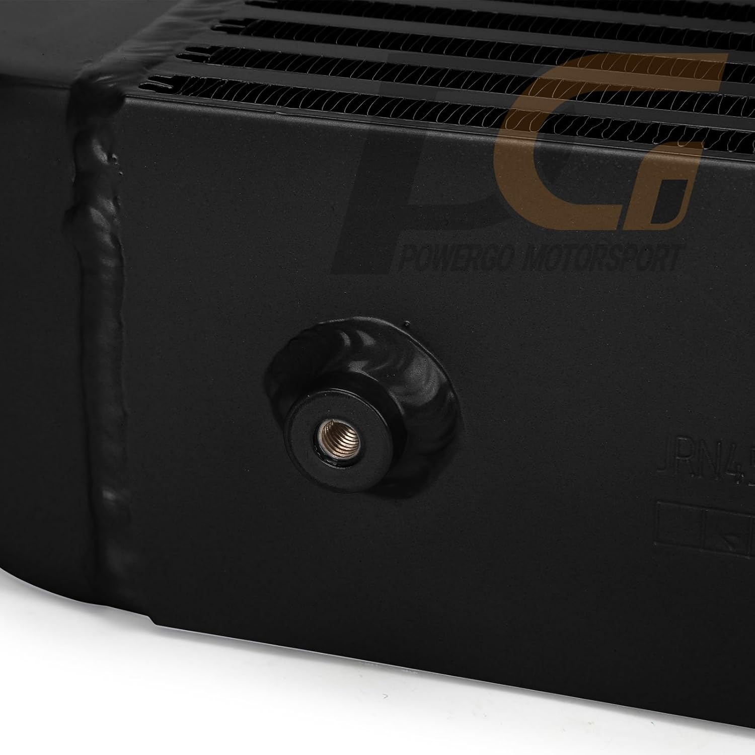 Universal Turbo Intercooler 31x12x3 in. BLACK Front Mount Intercooler FMIC Fits Camaro Mustang Supra 350Z S13 - Image 7