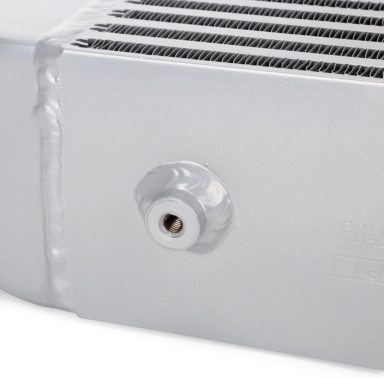 Universal Turbo Intercooler 31x12x3 in. BLACK Front Mount Intercooler FMIC Fits Camaro Mustang Supra 350Z S13 - Image 14