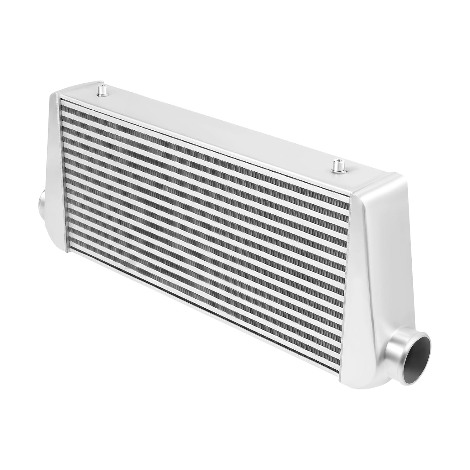 Intercooler Kit, 1000HP Aluminum Intercooler 3" Inlet & Outlet, 3.5" Core 5-50PSI - Universal Intercooler for Any Turbo Charger System 32°F~302°F, 31"X12"X4"