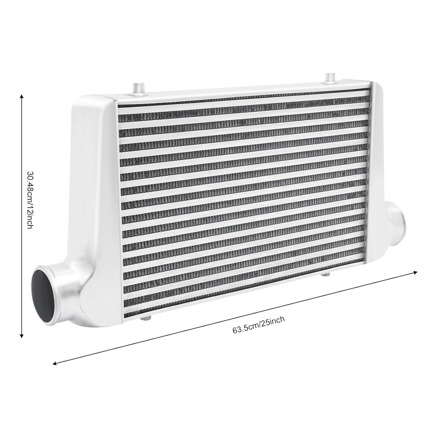 Intercooler Kit, 1000HP Aluminum Intercooler 3" Inlet & Outlet, 3.5" Core 5-50PSI - Universal Intercooler for Any Turbo Charger System 32°F~302°F, 31"X12"X4" - Image 17