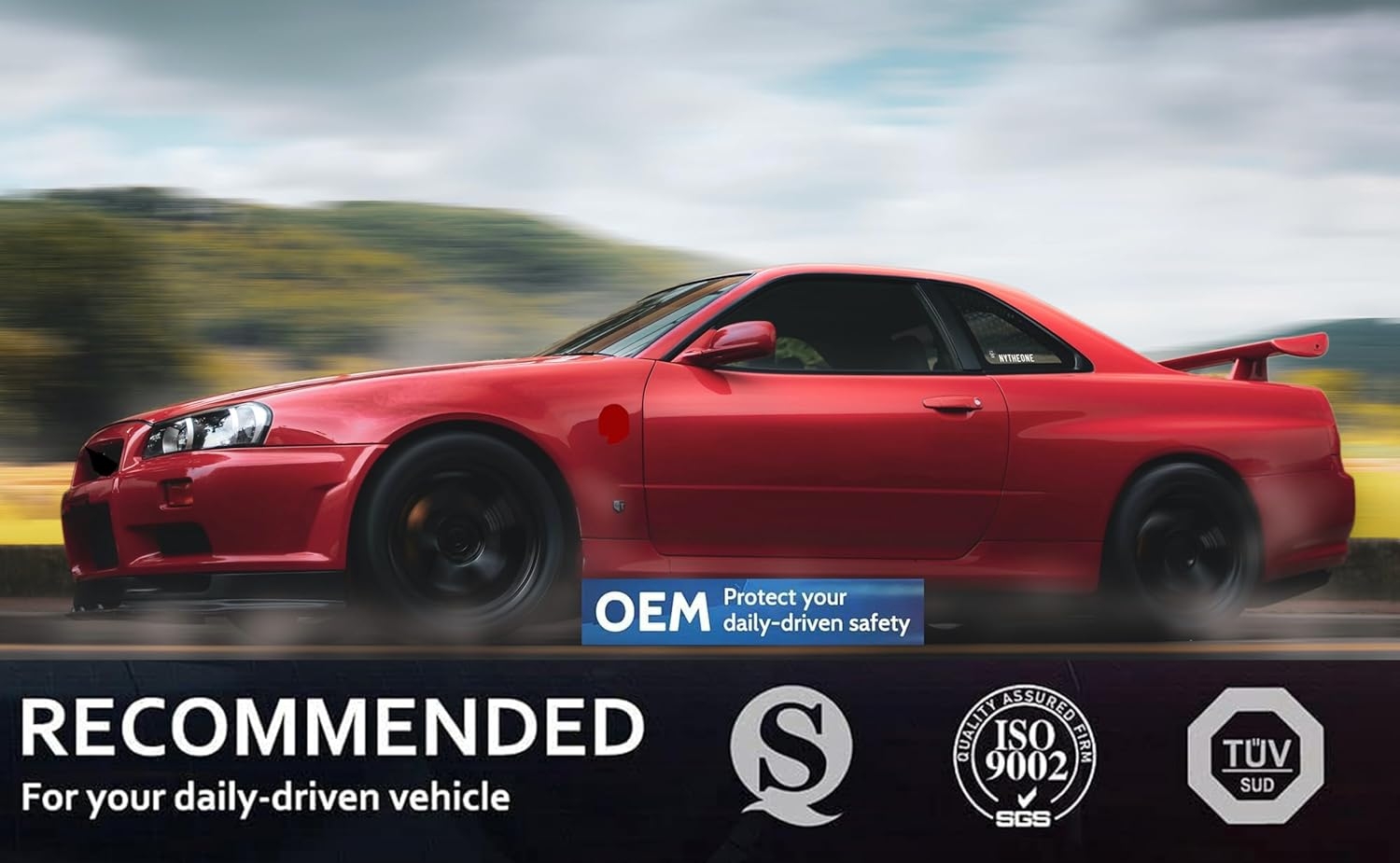 Replacement for Front & Rear Ceramic Brake pads Set 2016 2017 2018 2019 Honda Civic D1451 D914 - Image 9