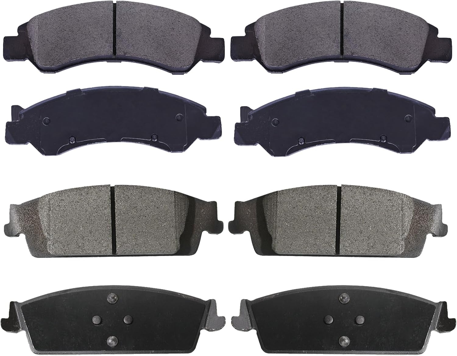 Replacement for Front & Rear Ceramic Brake pads Set 2016 2017 2018 2019 Honda Civic D1451 D914 - Image 25