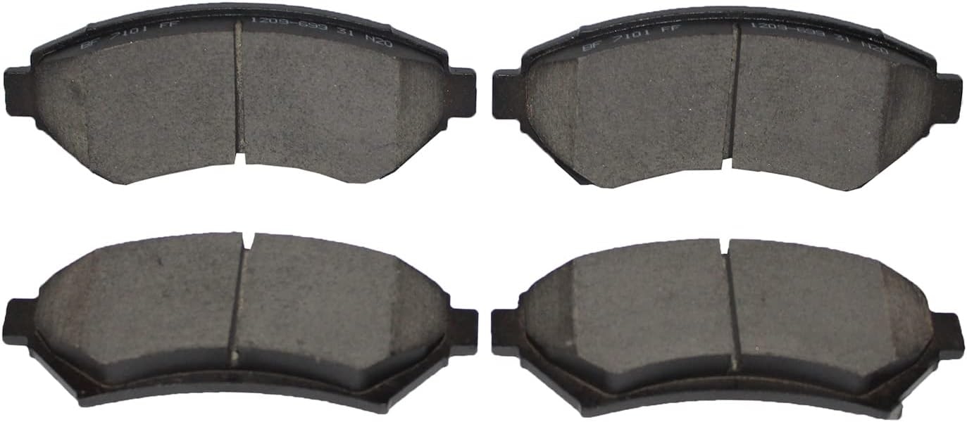 Replacement for Front & Rear Ceramic Brake pads Set 2016 2017 2018 2019 Honda Civic D1451 D914 - Image 33