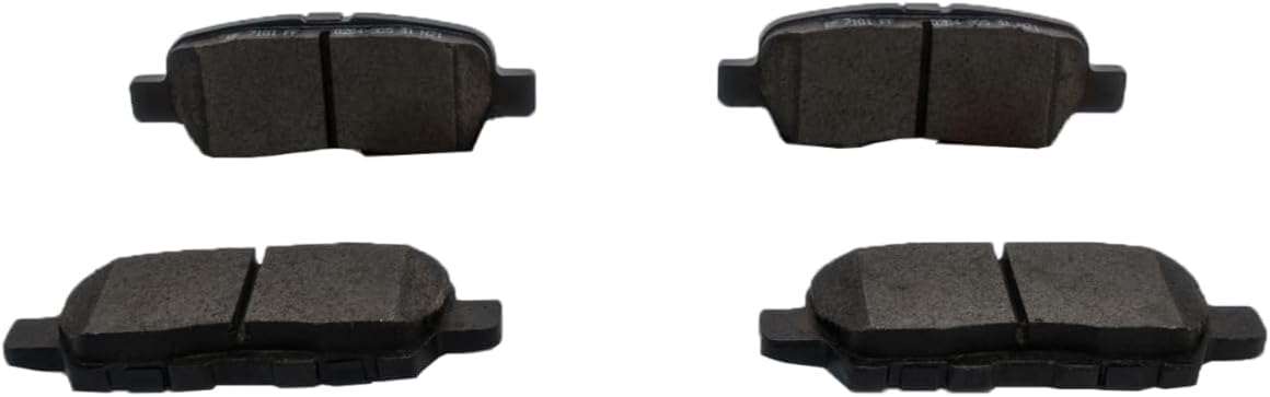 Replacement for Front & Rear Ceramic Brake pads Set 2016 2017 2018 2019 Honda Civic D1451 D914 - Image 37