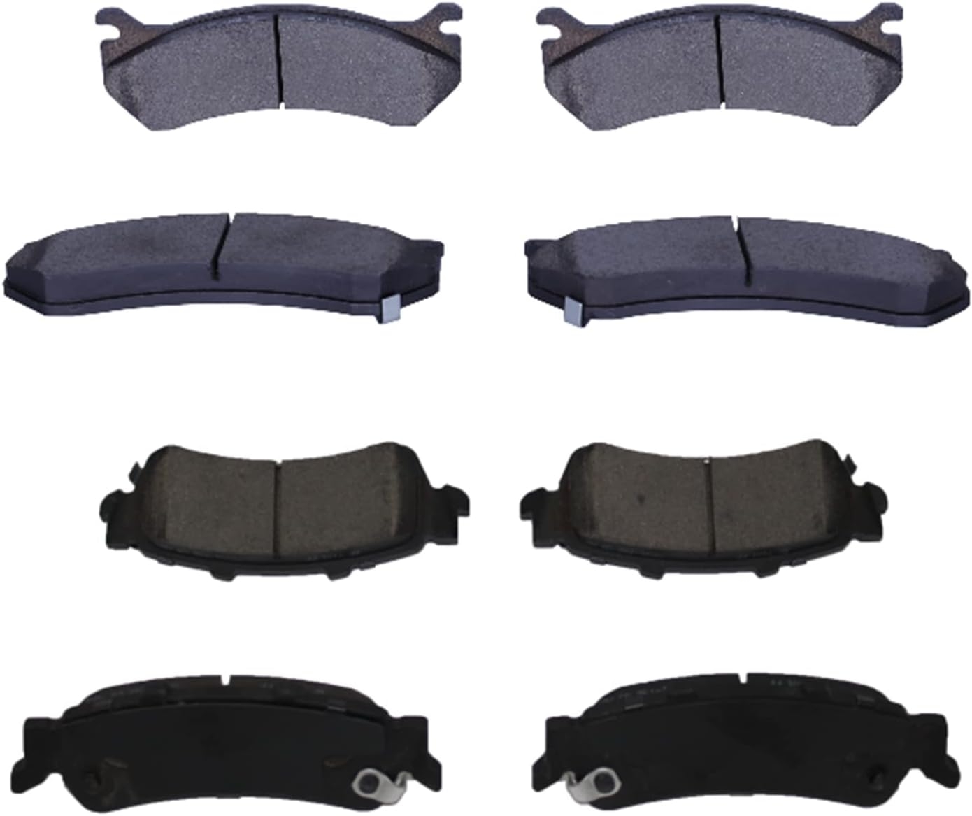 Replacement for Front & Rear Ceramic Brake pads Set 2016 2017 2018 2019 Honda Civic D1451 D914 - Image 55