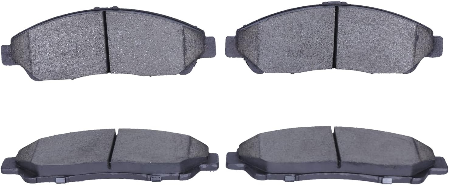Replacement for Front & Rear Ceramic Brake pads Set 2016 2017 2018 2019 Honda Civic D1451 D914 - Image 64