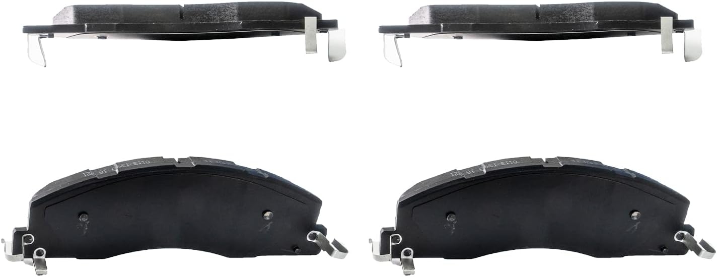 Replacement for Front & Rear Ceramic Brake pads Set 2016 2017 2018 2019 Honda Civic D1451 D914 - Image 78