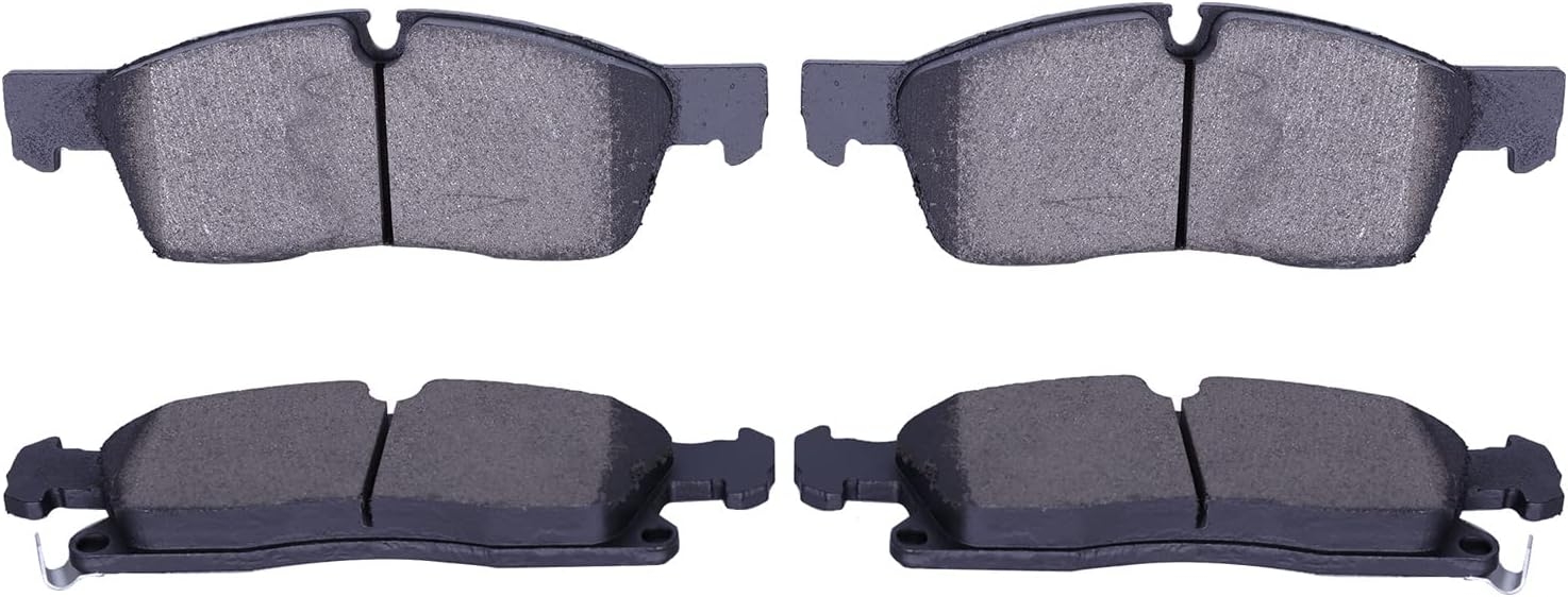 Replacement for Front & Rear Ceramic Brake pads Set 2016 2017 2018 2019 Honda Civic D1451 D914 - Image 86