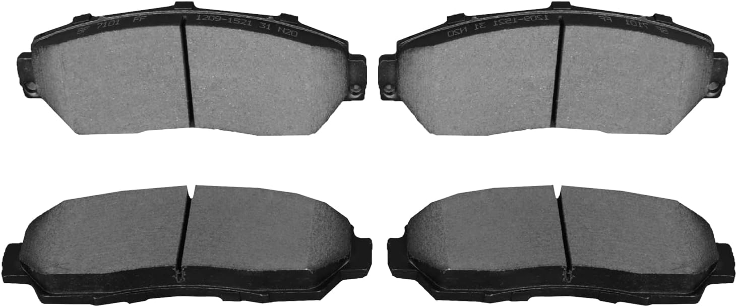 Replacement for Front & Rear Ceramic Brake pads Set 2016 2017 2018 2019 Honda Civic D1451 D914 - Image 94