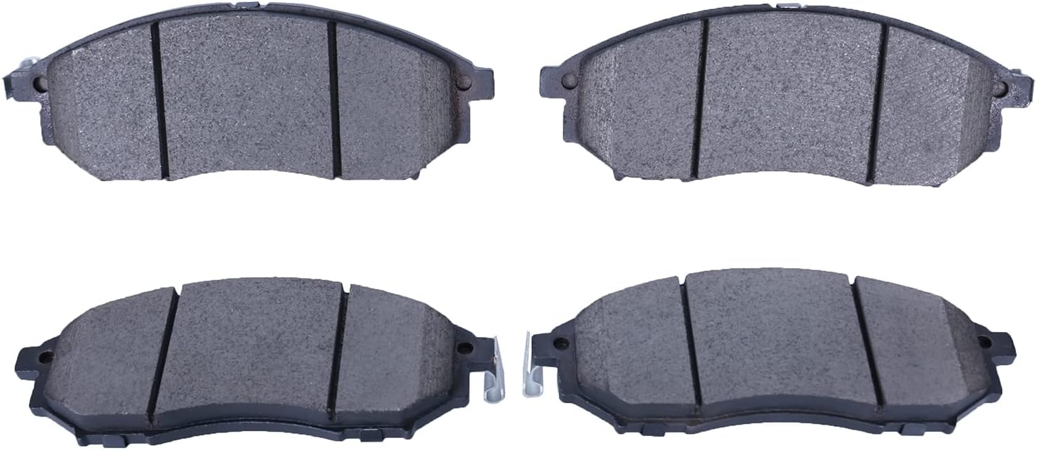 Replacement for Front & Rear Ceramic Brake pads Set 2016 2017 2018 2019 Honda Civic D1451 D914 - Image 112