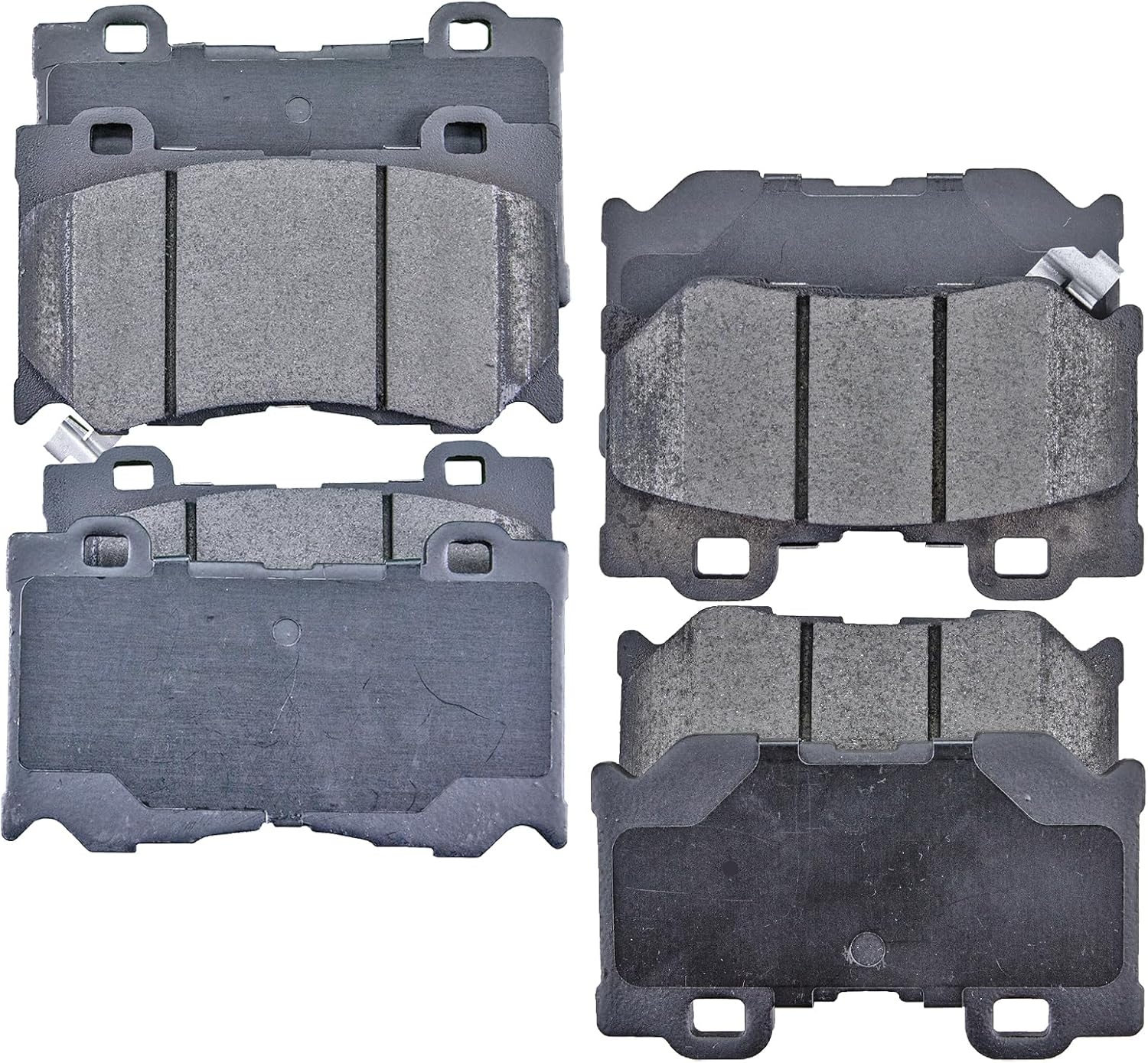 Replacement for Front & Rear Ceramic Brake pads Set 2016 2017 2018 2019 Honda Civic D1451 D914 - Image 113