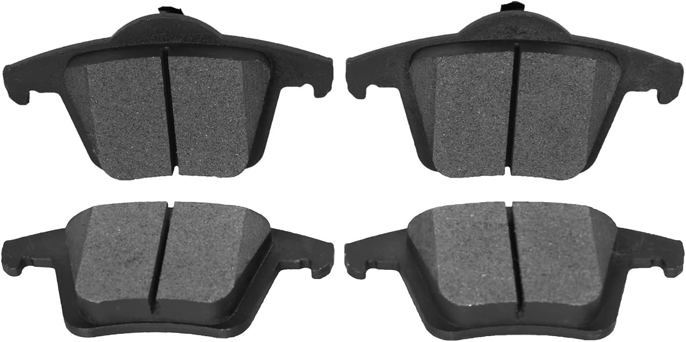 Replacement for Front & Rear Ceramic Brake pads Set 2016 2017 2018 2019 Honda Civic D1451 D914 - Image 119